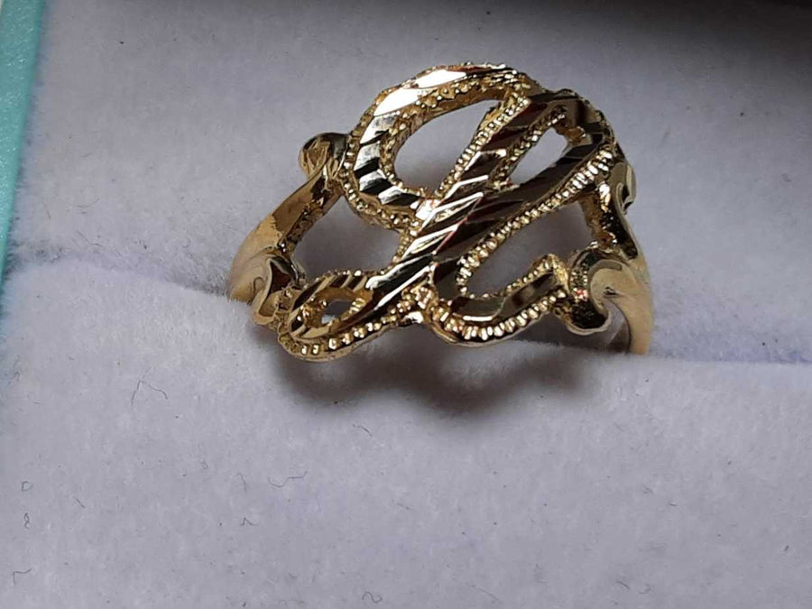 Women's Ring - Yellow Gold 14k (.585) 2.9 grams Size 7