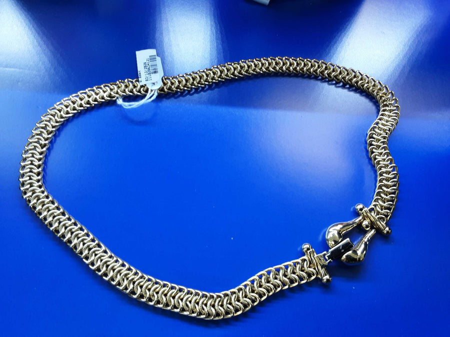 Woven Chain - Yellow Gold 18k (.750) 28.1 grams 17 inch