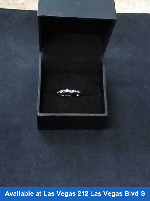 Women's Ring - Anniversary - White Gold 14k (.585) 2.2 grams Size 4