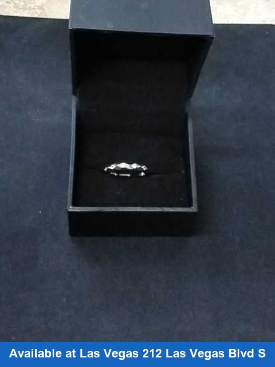 Women's Ring - Anniversary - White Gold 14k (.585) 2.2 grams Size 4