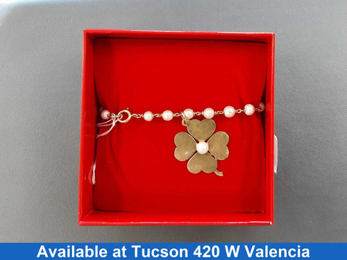 Bead Bracelet - Yellow Gold 14k (.585) 9.4 grams 8 inch
