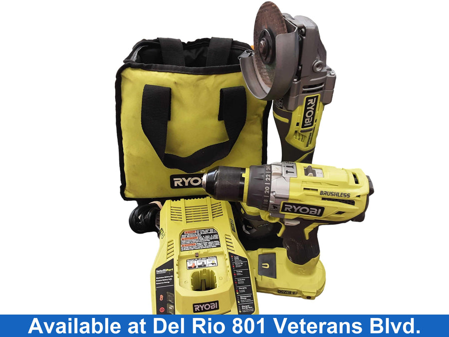 Ryobi P251 Green Cordless Hammer Drill