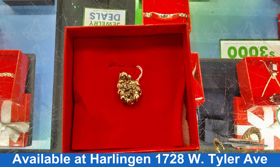 Nugget Pendant - Yellow Gold 14k (.585) 13.2 grams