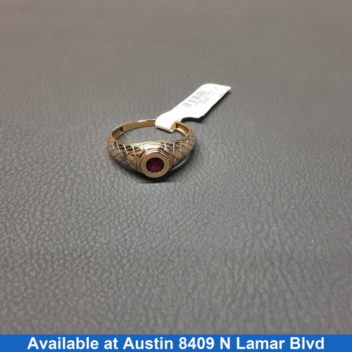 Men's Ring - Yellow Gold 14k (.585) 3.1 grams Size 11