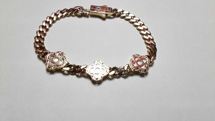 Bracelet - Yellow Gold 14k (.585) 12.2 grams 8 inch