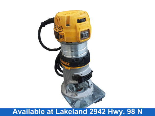 Dewalt Dwb611 Yellow Corded Router