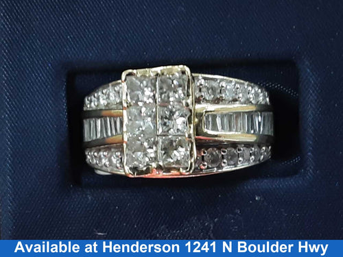 Women's Ring - Yellow Gold 14k (.585) 6.7 Grams Size 7