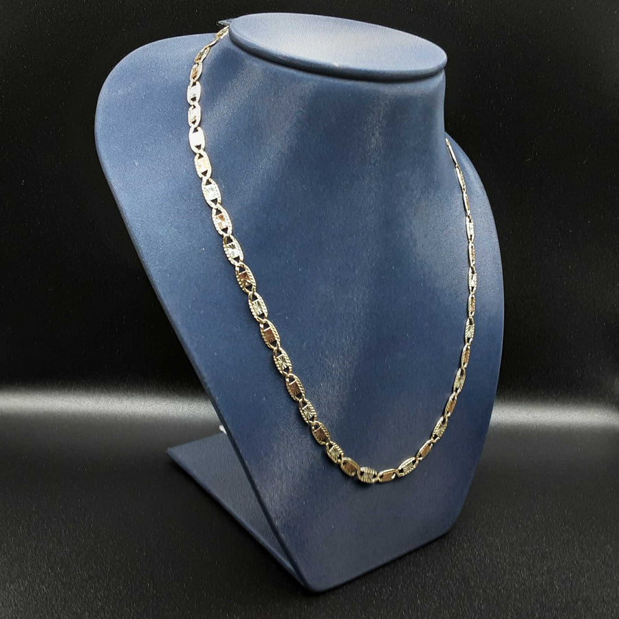 Gucci Chain - Tricolor Gold 10k (.417) 12.8 grams 28 inch