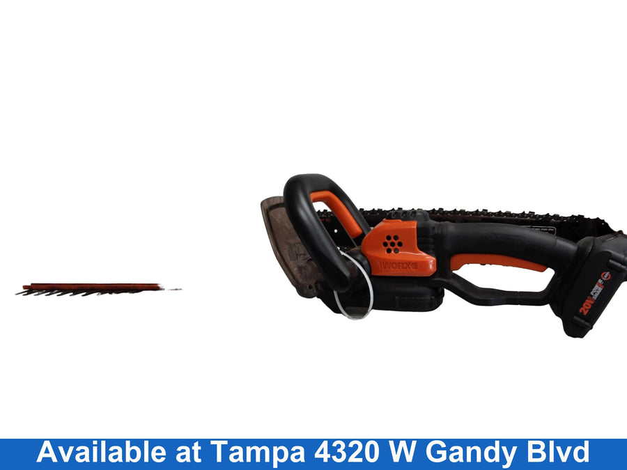 Worx Wg261.9 Orange Corded Hedge Trimmer