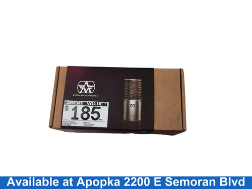 Ashton Microphones Ore00484 Black Cordless Microphone