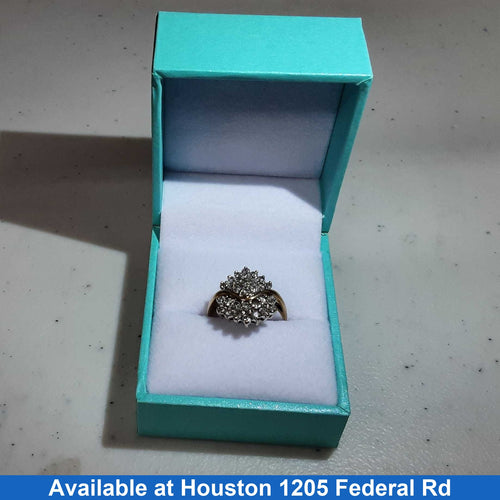 Women's Ring - Yellow Gold 10k (.417) 3.3 grams Size 7
