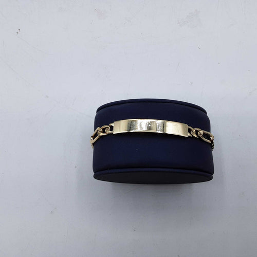ID Bracelet - Yellow Gold 10k (.417) 15.5 grams 7 inch