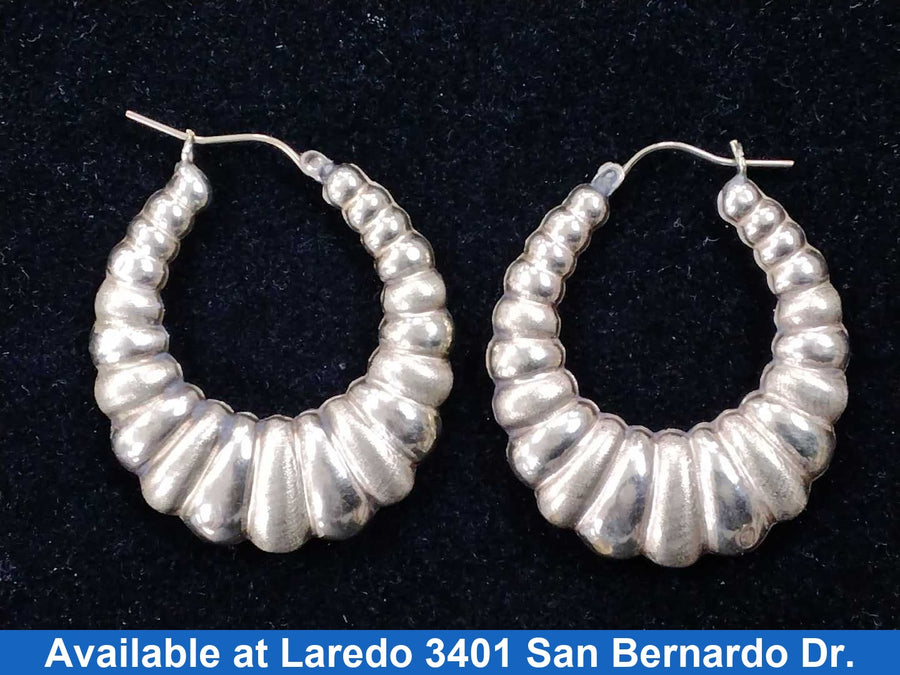 Shrimp Earrings - Yellow Gold 10k (.417) 5.2 grams