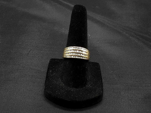 Women's Ring - Anniversary - Yellow Gold 10k (.417) 3.5 grams Size 6