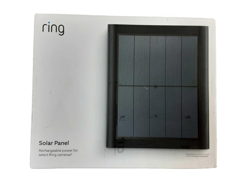 Ring Solar Panel Black
