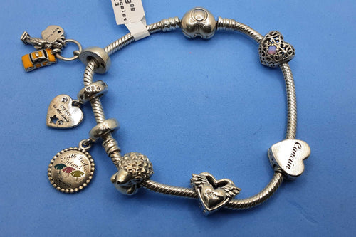 Cable Bracelet - Silver 37.3 grams 7 inch