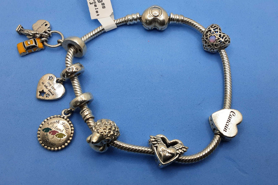 Cable Bracelet - Silver 37.3 grams 7 inch