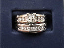 Ring - Engagement Set - White Gold 14k (.585) 8.7 grams Size 7