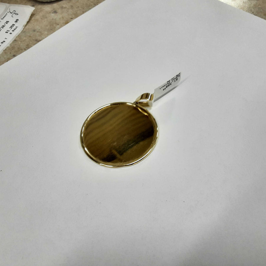 Symbol Pendant - Yellow Gold 10k (.417) 12 grams