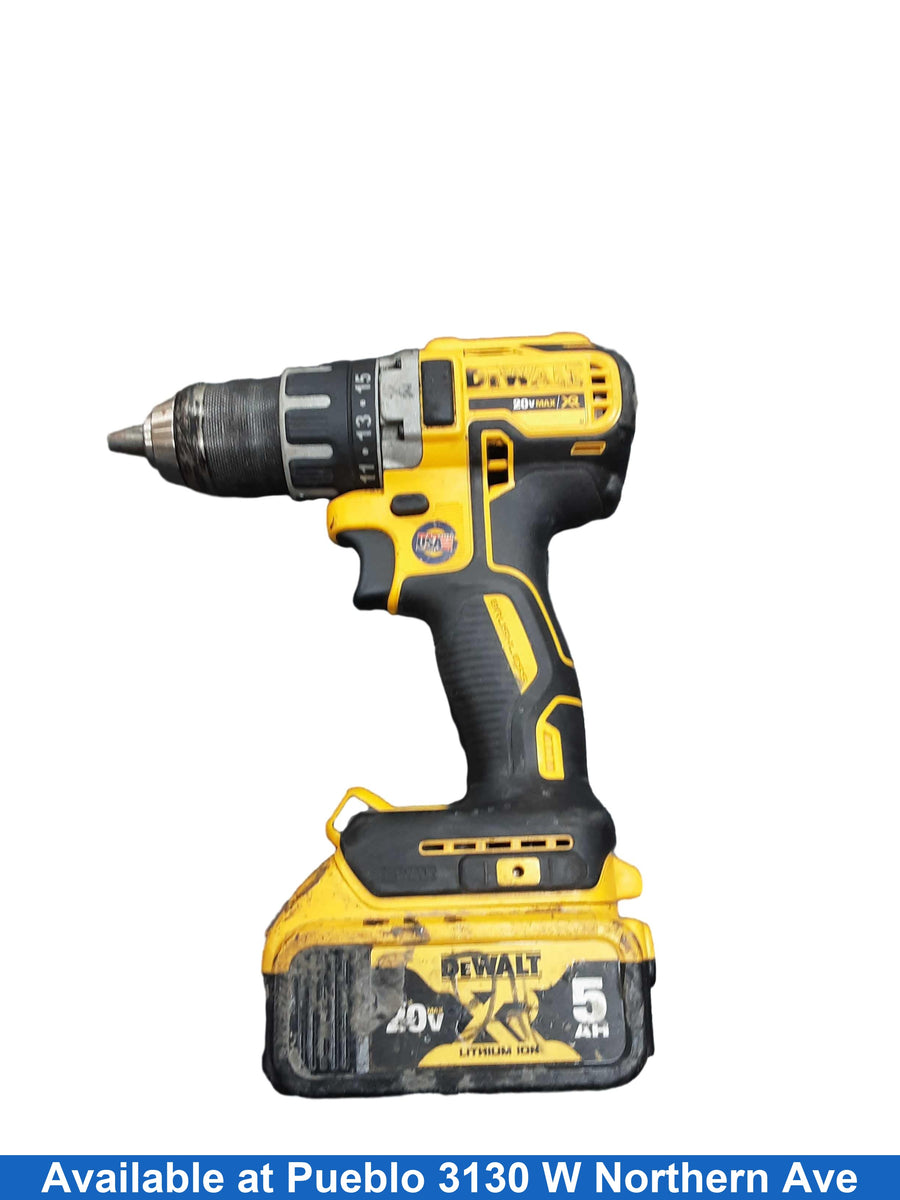 Dewalt Dcd791 Yellow Cordless Combo Drill