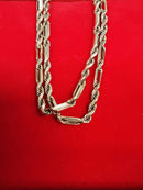 Rope Chain - Yellow Gold 14k (.585) 11.7 grams 18 inch