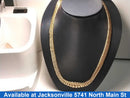 Woven Chain - Yellow Gold 10k (.417) 15 grams 16 inch