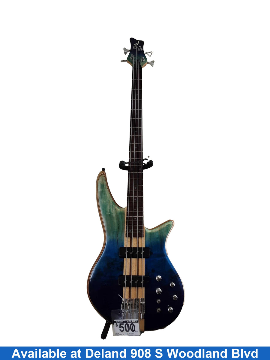 Jackson Pro Series Spectra Iv Blue Electric Bass Guitar