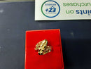 Women's Ring - Tricolor Gold 10k (.417) 6.8 grams Size 12.5