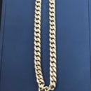 Cuban Link Chain - Yellow Gold 10k (.417) 102.4 grams 20 inch