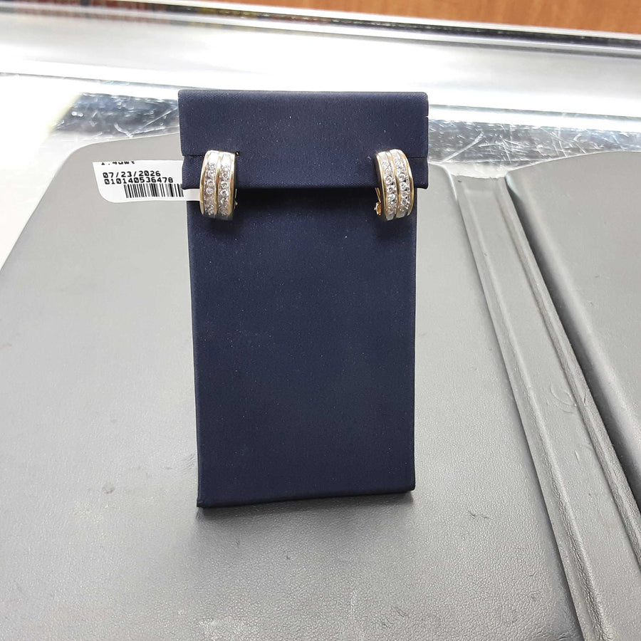 Earrings - Yellow Gold 14k (.585) 4.5 grams
