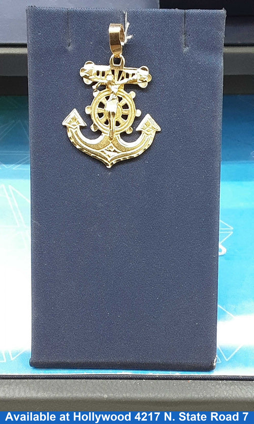 Religious Pendant - Yellow Gold 14k (.585) 4.6 grams