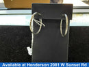Hoop Earrings - White Gold 14k (.585) 2.3 grams