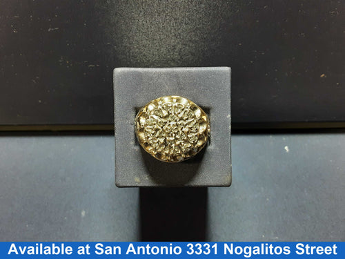 Men's Ring - Yellow Gold 10k (.417) 8.8 grams Size 20