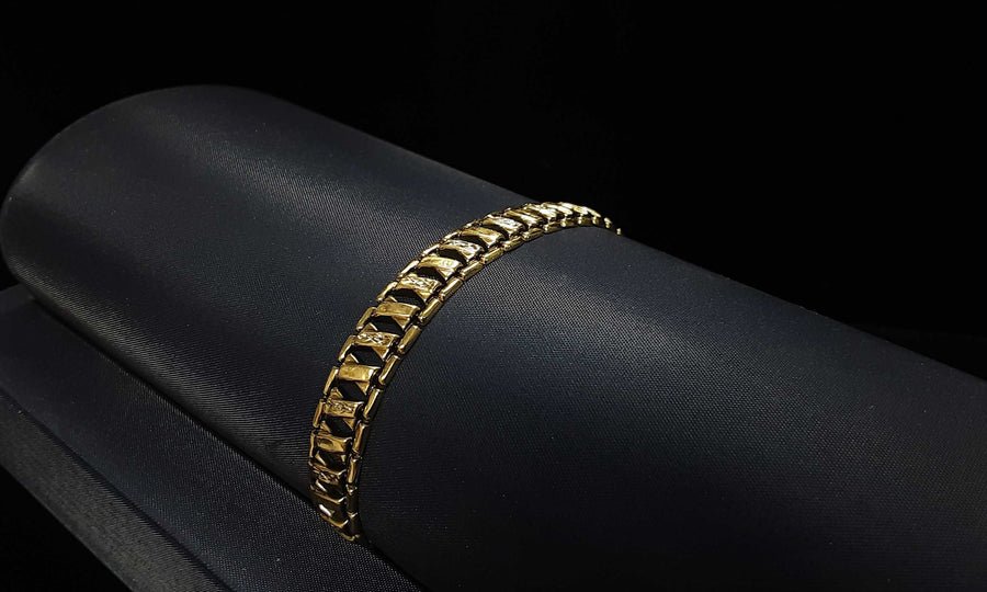 Bracelet - Yellow Gold 14k (.585) 7.3 grams 6 inch
