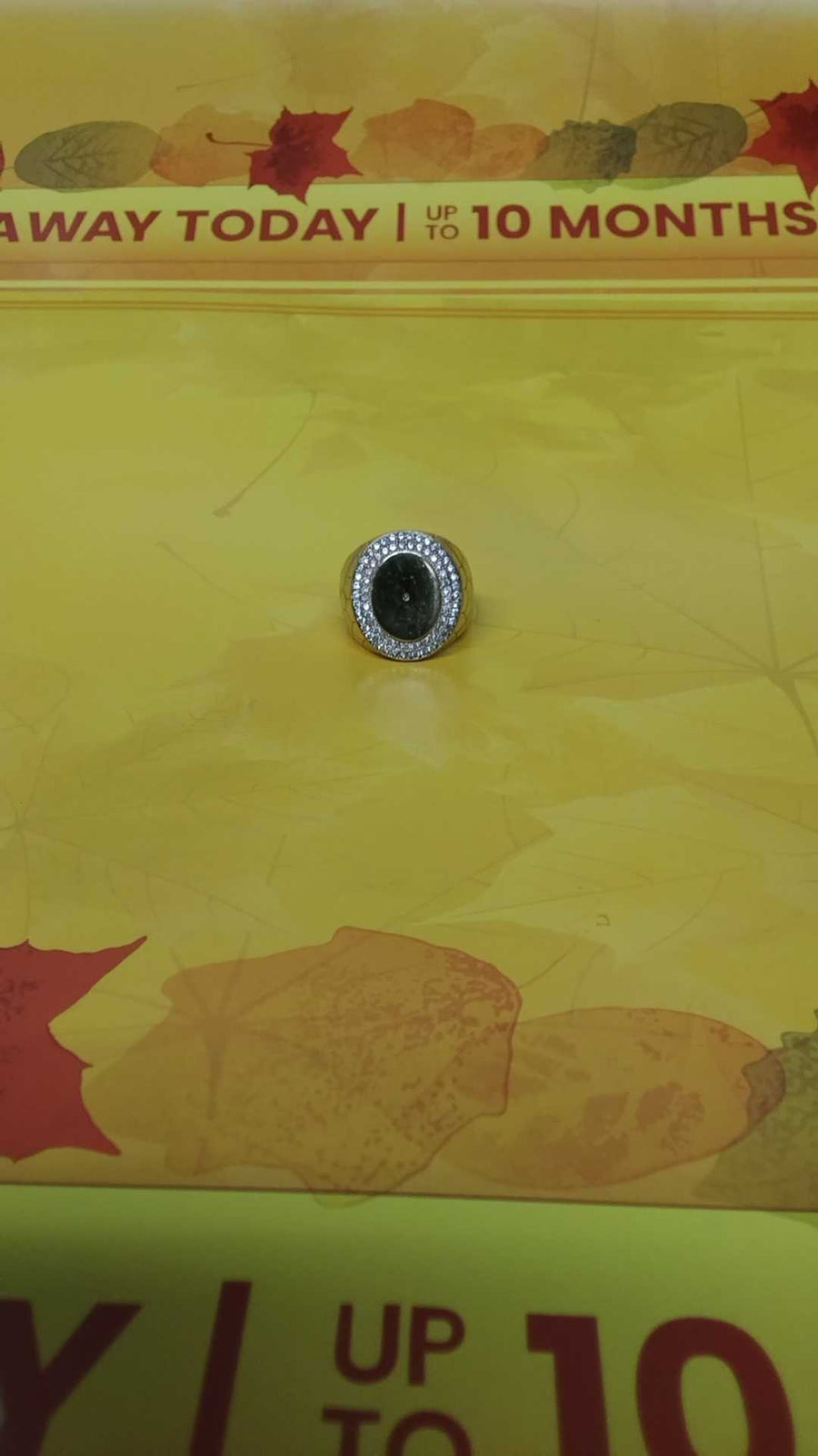 Women's Ring - Yellow Gold 10k (.417) 7.3 grams Size 11