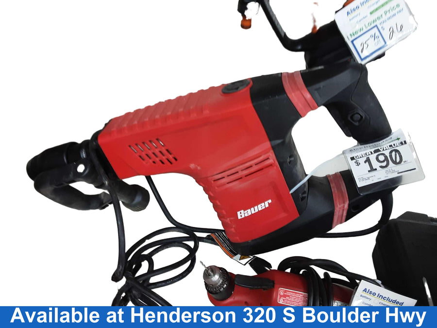 Bauer 1631e-b Red Corded Hammer