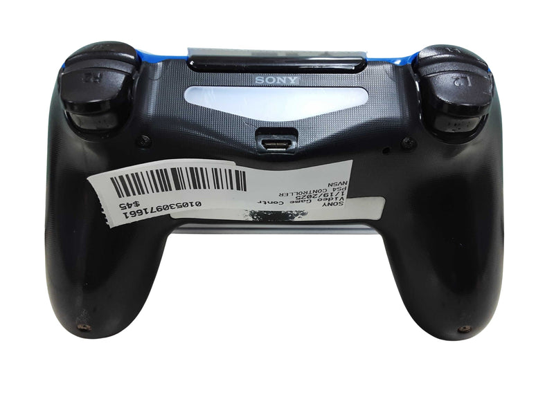 Black And Blue Ps4 Controller