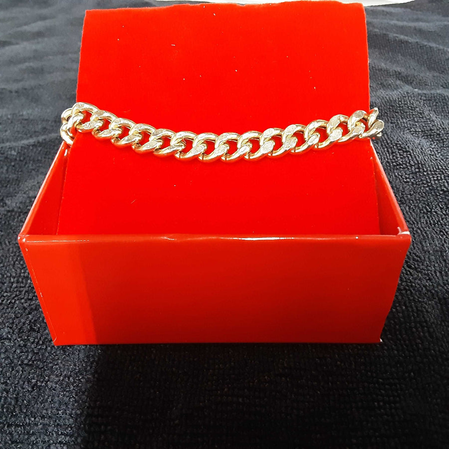 Cuban Link Bracelet - Yellow Gold 14k (.585) 18.9 grams 8 inch