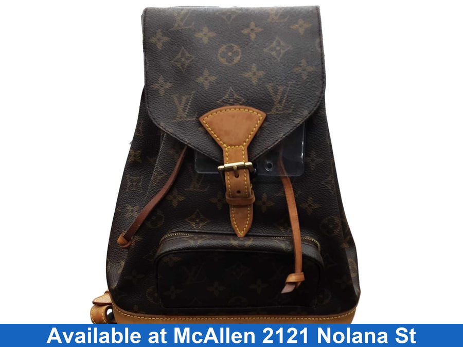 Louis Vuitton Montsouris Pm Brown Backpack / Briefcase / Bag