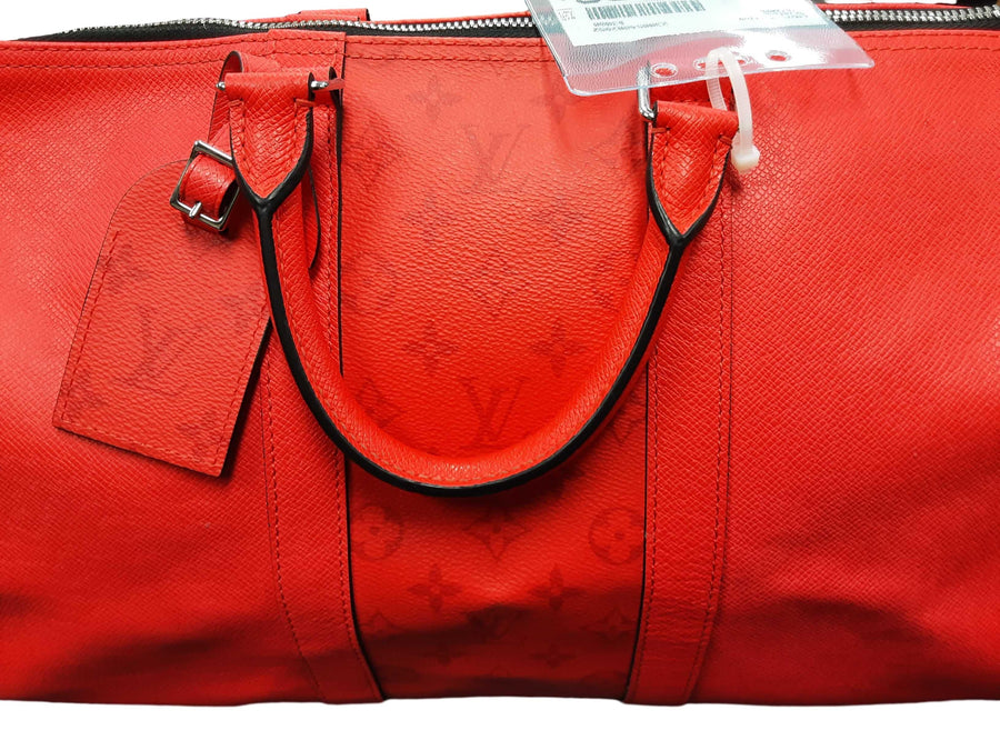 Louis Vuitton Red Backpack / Briefcase / Bag