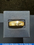 Ring - Wedding Band - Yellow Gold 10k (.417) 2.6 grams Size 20