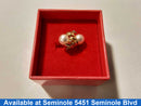 Women's Ring - Yellow Gold 14k (.585) 3.3 grams Size 8