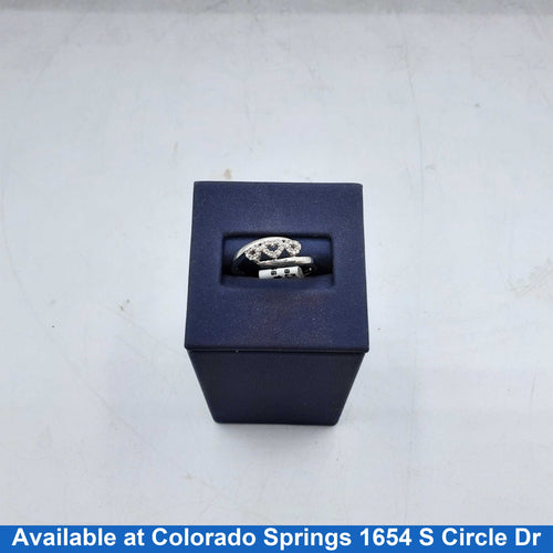 Women's Ring - White Gold 10k (.417) 2.3 grams Size 6.5