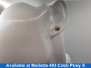 Double Stud Earring - Yellow Gold 14k (.585) 1.5 grams