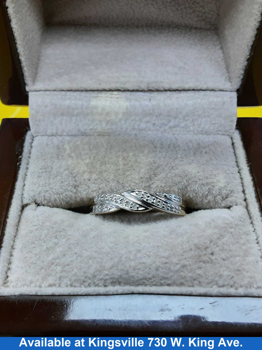 Ring - Wedding Band - Yellow Gold 10k (.417) 2 grams Size 8