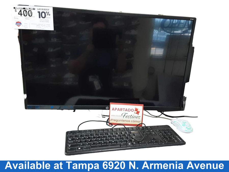 Hp 20d9688-3v3p25av Amd Ryzen 5 8 Gb 256 Gb Black Desktop