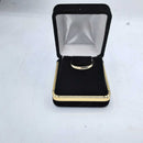 Ring - Wedding Band - Yellow Gold 10k (.417) 0.9 grams Size 7.5
