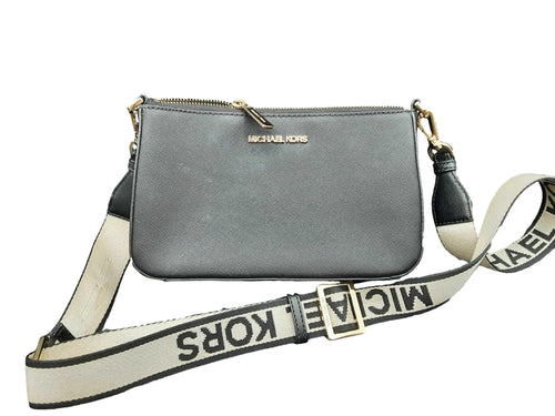 Michael Kors Jet Set Noir Black Black Purse / Handbag