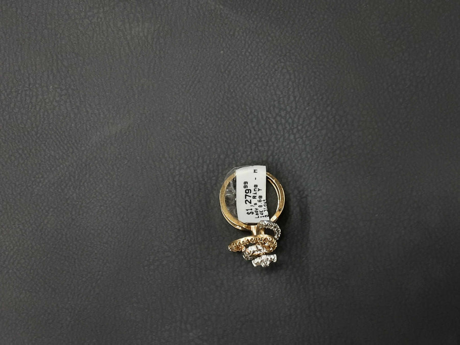 Women's Ring - Yellow Gold 14k (.585) 8.6 grams Size 8.5