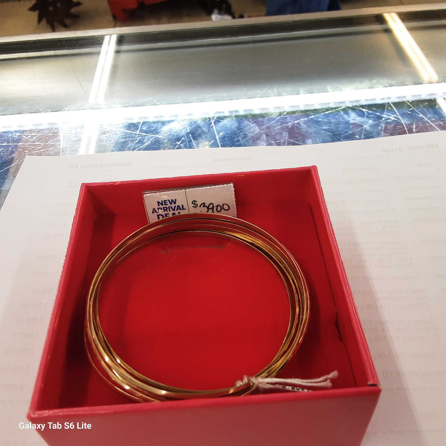 Bangle Bracelet - Yellow Gold 14k (.585) 27.5 grams 8 inch